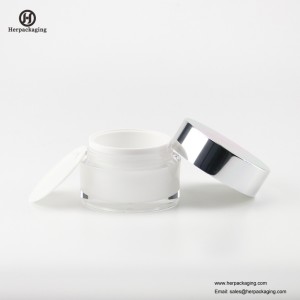 HXL212B Round Empty Cosmetic Jar Double Wall Container Skincare Jar