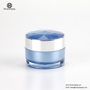 HXL212C Round Empty Cosmetic Jar Double Wall Container Skincare Jar