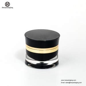 HXL217 luxury round empty acrylic cosmetic jar