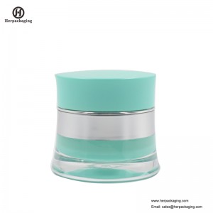 HXL218 luxury round empty acrylic cosmetic jar