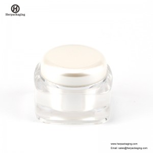 HXL221 luxury round empty acrylic cosmetic jar