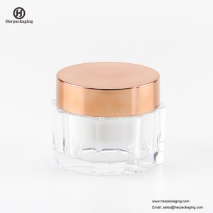 HXL225 luxury round empty acrylic cosmetic jar