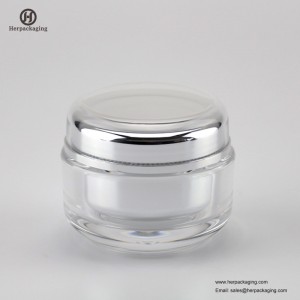 HXL228 luxury round empty acrylic cosmetic jar