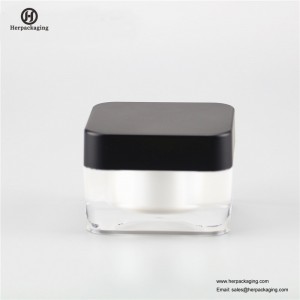 HXL234 luxury round empty acrylic cosmetic jar