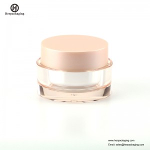 HXL238 luxury round empty acrylic cosmetic jar