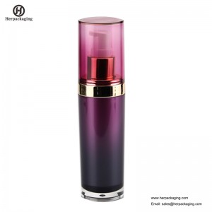 HXL313 Empty Acrylic airless cream and Lotion Bottle cosmetic packaging skin care container