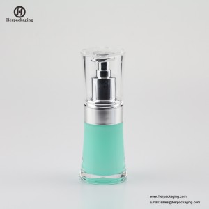 HXL317 Empty Acrylic airless cream and Lotion Bottle cosmetic packaging skin care container