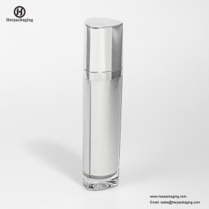 HXL318 Empty Acrylic airless cream and Lotion Bottle cosmetic packaging skin care container