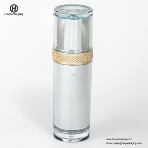 HXL327 Empty Acrylic airless cream and Lotion Bottle cosmetic packaging skin care container