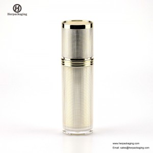 HXL329 Empty Acrylic airless cream and Lotion Bottle cosmetic packaging skin care container