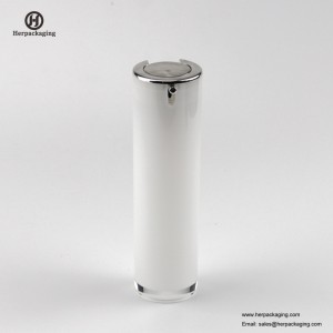 HXL413 Empty Acrylic airless cream and Lotion Bottle cosmetic packaging skin care container