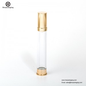 HXL422 Empty Acrylic airless cream and Lotion Bottle cosmetic packaging skin care container