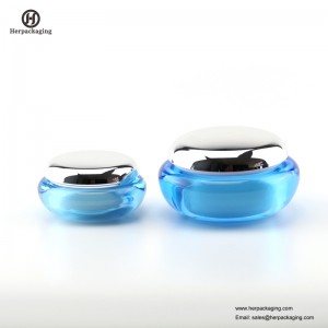 HXL226 luxury round empty acrylic cosmetic jar