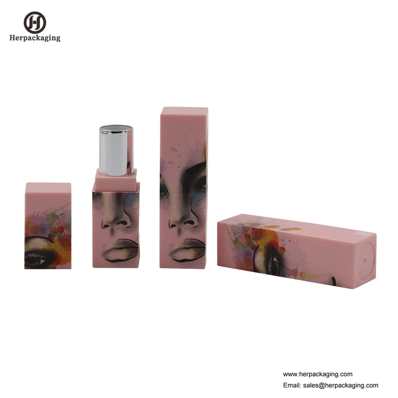 HCL412 Empty Lipstick case Lipstick containers Lipstick tube makeup packing with clever magnetic clip lid Lipstick Holder